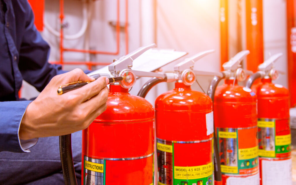 Fire Prevention And Fighting System For Industrial Factories And Warehouses