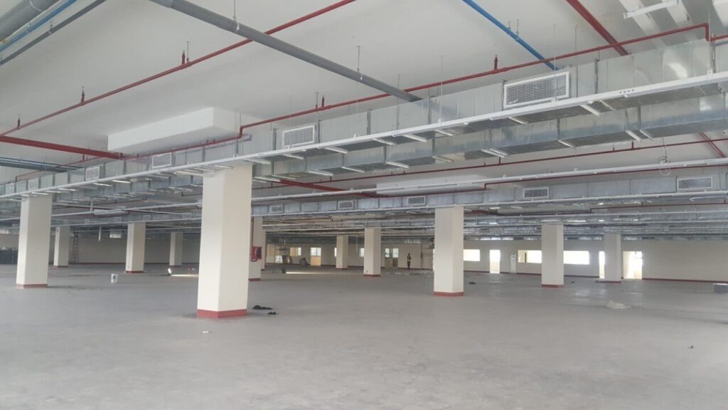 Fire Prevention And Fighting System For Industrial Factories And Warehouses