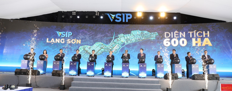 Construction Of New Vsip Industrial Park In Lang Son